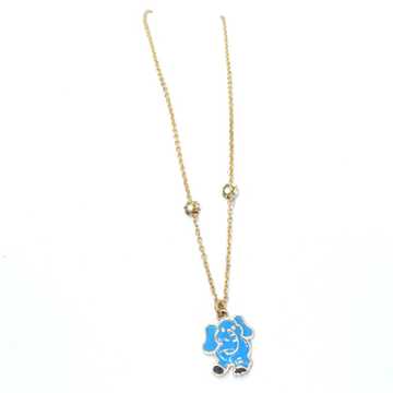 18KT Yellow gold delicate bachcha chain with Eleph... by 