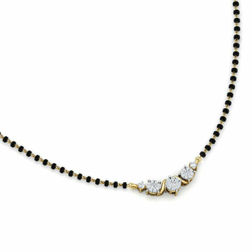 18KT Gold fancy casual ware mangalsutra for ladies... by 
