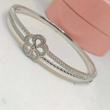 925  silver  c z dimond flower  designers  bracele... by 
