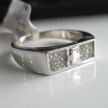 925 sterling silver  c z diamond Ring FOR MEN by 