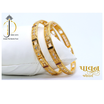 22KT / 916 Gold fancy casual ware Bangles For Ladi... by 