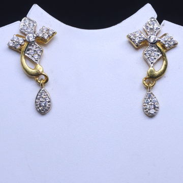 22KT / 916 Gold fancy Square Flower earring for La... by 