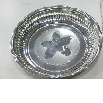 Silver Thali / Plate For pooja  ,gift , purpose by 