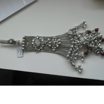 silver, oxidised traditional  waist keychain juda... by 