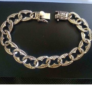 925 Sterling Silver Oxidised Designer Bracelet For... by 