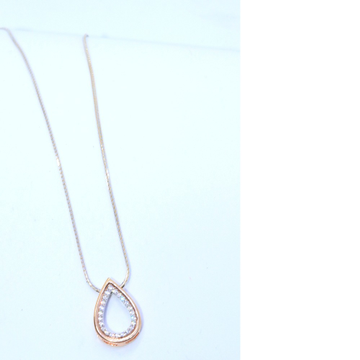 18KT Rose Gold Delicate Special Valentine day chai... by 
