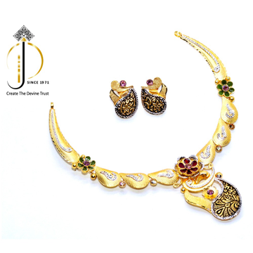 916 / 22ct Gold Special Occasional Antique Necklac... by 
