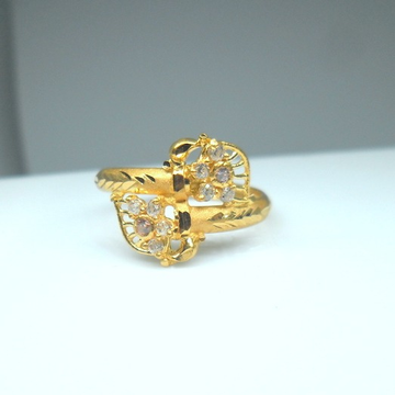 22kt / 916 hand made hollow ring for women lRG0590 by 