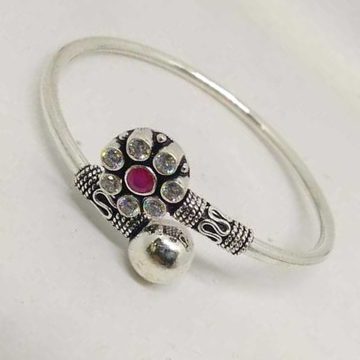 925   silver    rani color stone & diamond  bracel... by 