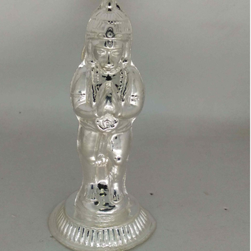 Pure Silver Shree Ram Bhakt Pawan Putra Hanuman  m... by 