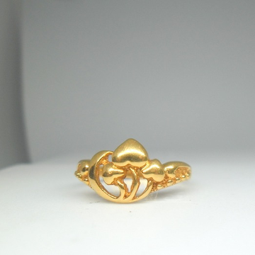 22KT / 916 Gold Handmade casual Ring For ladies lR... by 