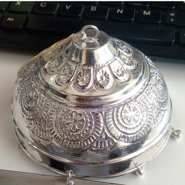 Silver Designer Chattar use  For Home Temple by 