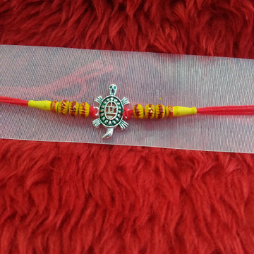 Silver Bracelet Rakhi For Rakshabandhan Festival T... by 