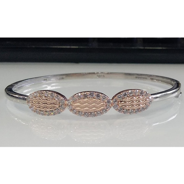 925 Sterling Silver  Rose Gold Plated Bracelet by 