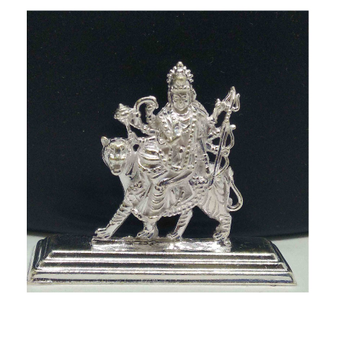 Silver jagat janani maa vaishno devi murti for poo... by 
