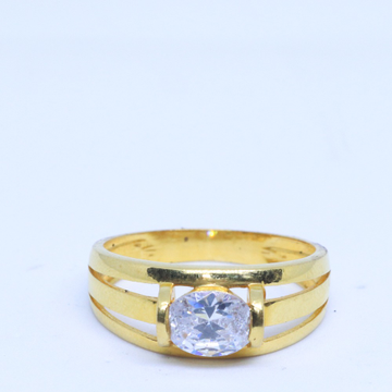 22KT / 916 Gold Solitaire Diamond Engagement  ring... by 