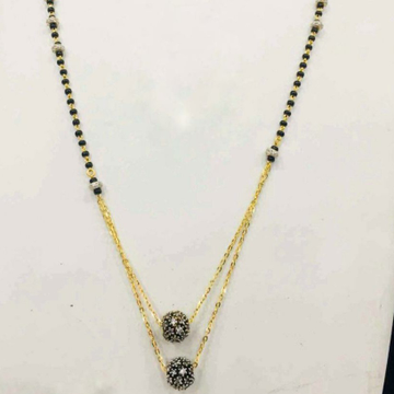 22KT/916 Gold fancy double black Boll pendant mang... by 