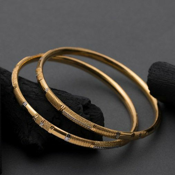 22KT / 916 Gold fancy casual ware Kadli bangle for... by 
