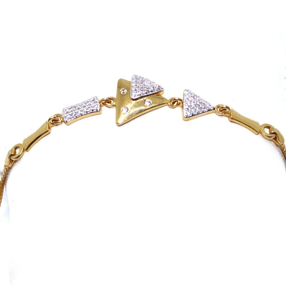 22KT / 916 Yellow Gold dailyware Bracelets For Ladies LBG0087