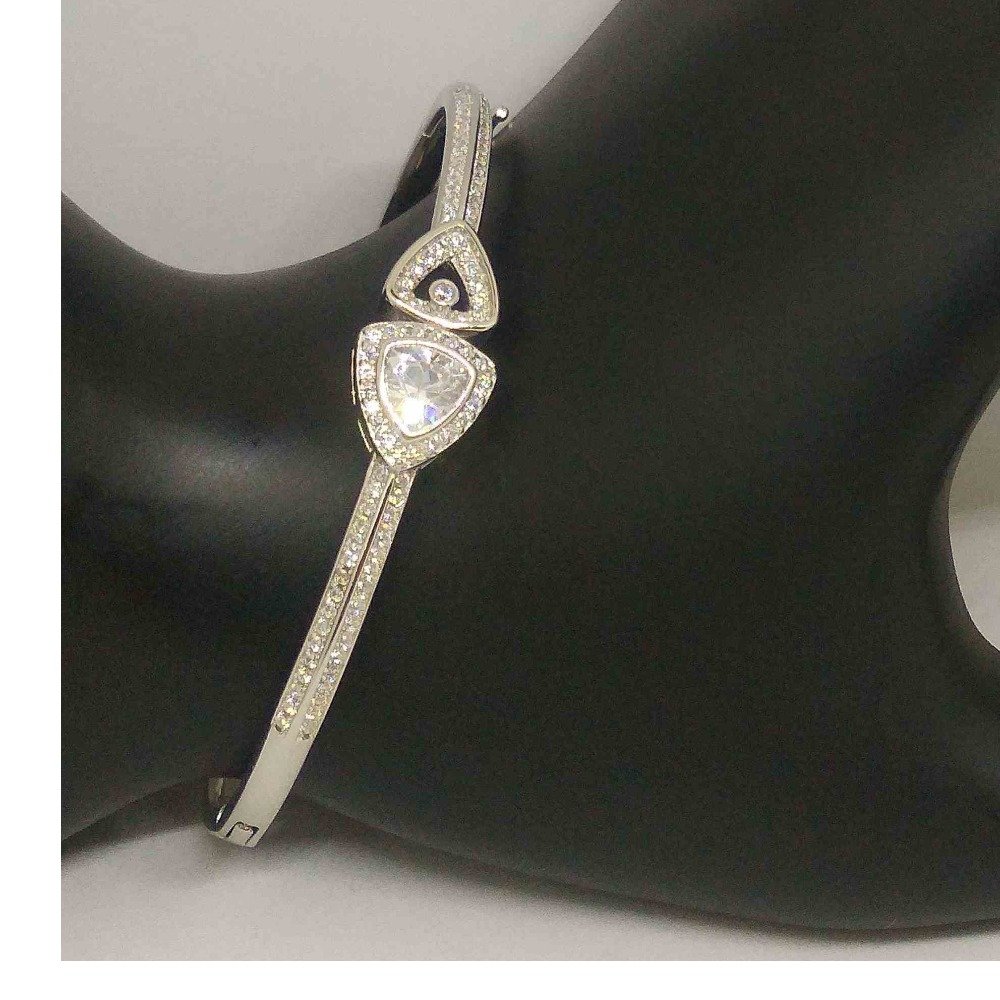925 sterling silver diamond  bracelet
