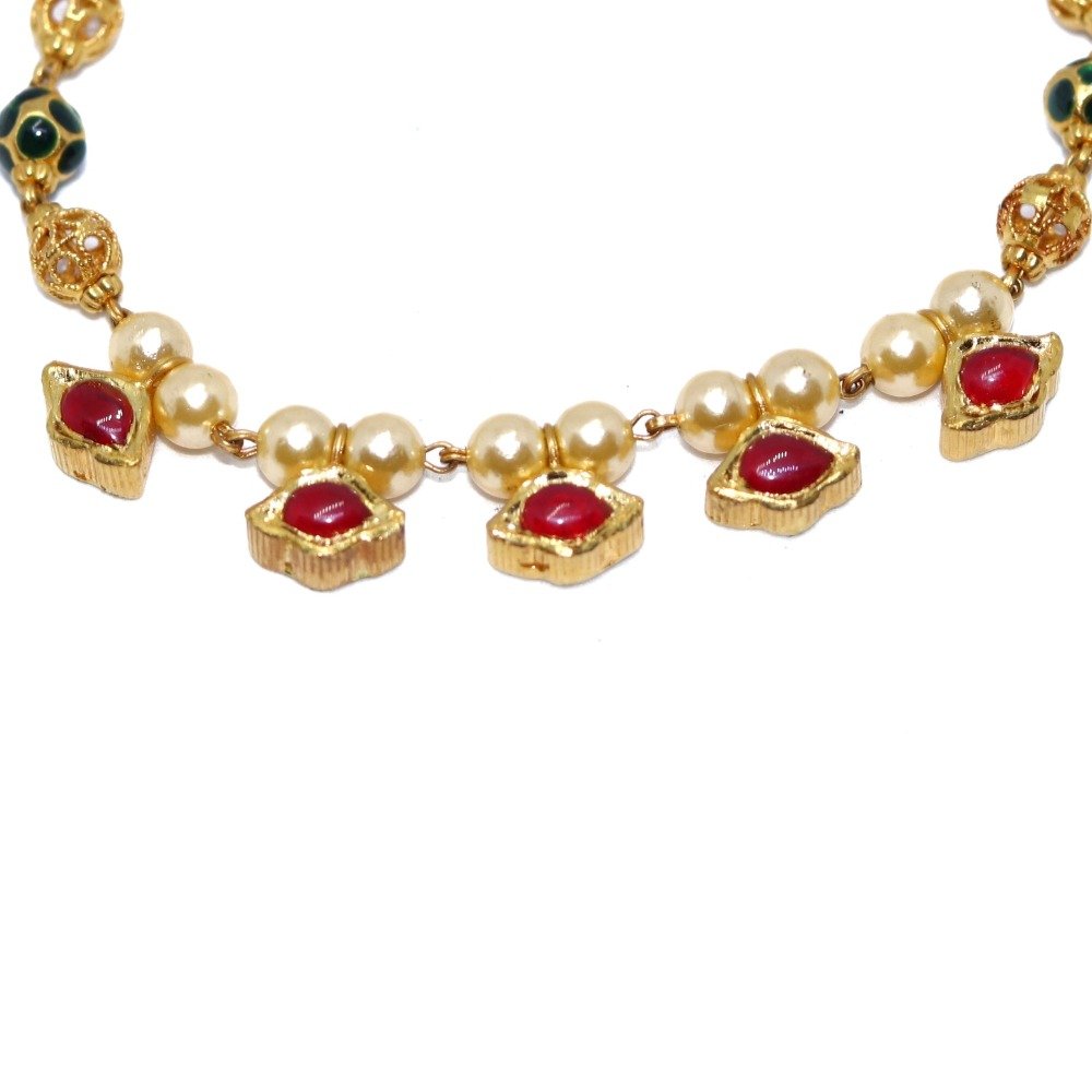 22KT / 916 Gold Antique Paul Bracelet Festival For Ladies LBG0081