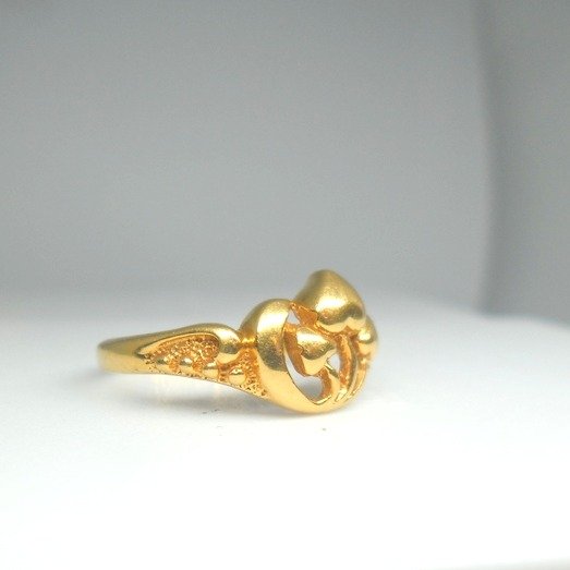 22KT / 916 Gold Handmade casual Ring For ladies lRG0108