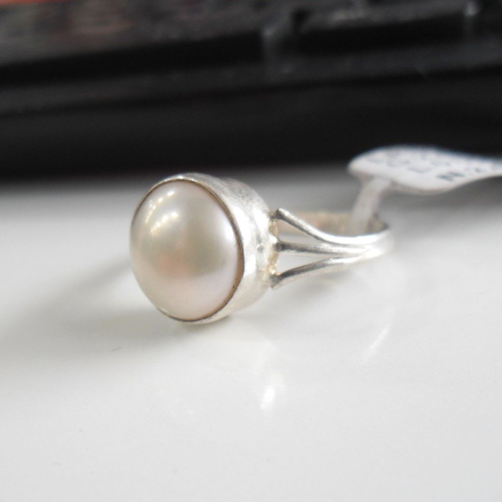 Sterling Silver 6mm White Fresh Water Pearl Ring – Zamels-hautamhiepplus.vn