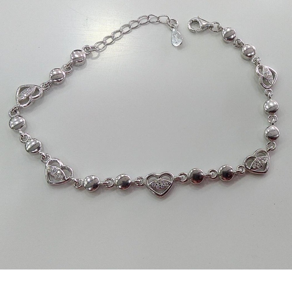 925 sterling silver casual wear bracelet for ladies