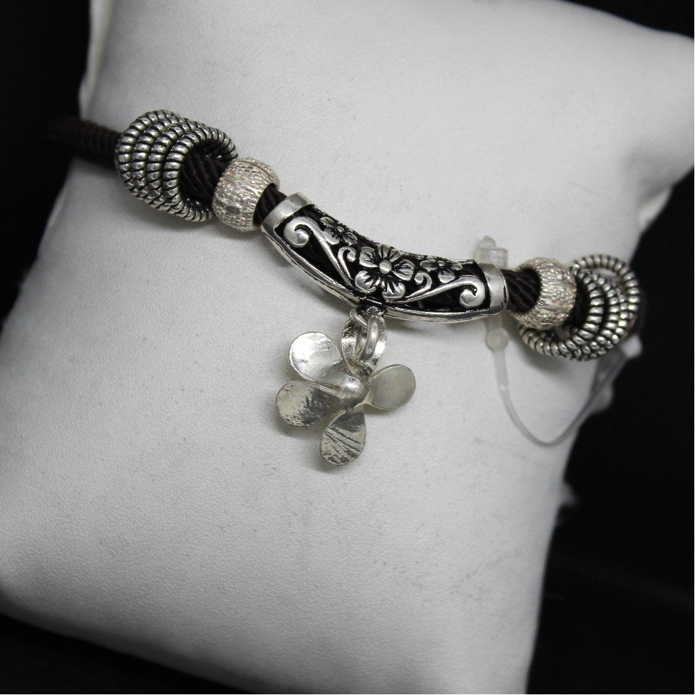 Silver Marcasite Bracelet - Buy dailywear silver bracelet online — KO  Jewellery