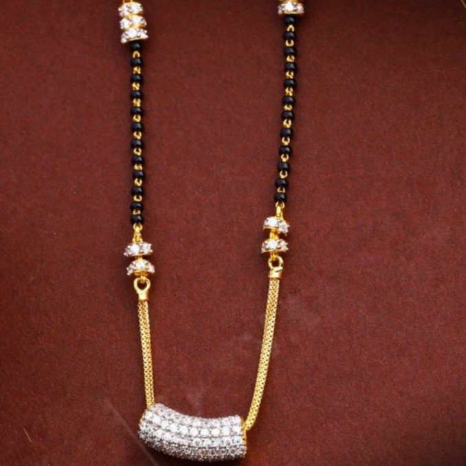 22KT/ 916 Gold fancy casual wear moveable pndnt mangalsutra for Ladies