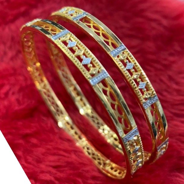 22KT/ 916 Gold Fancy Special Occasional Cooper Kadli for Ladies