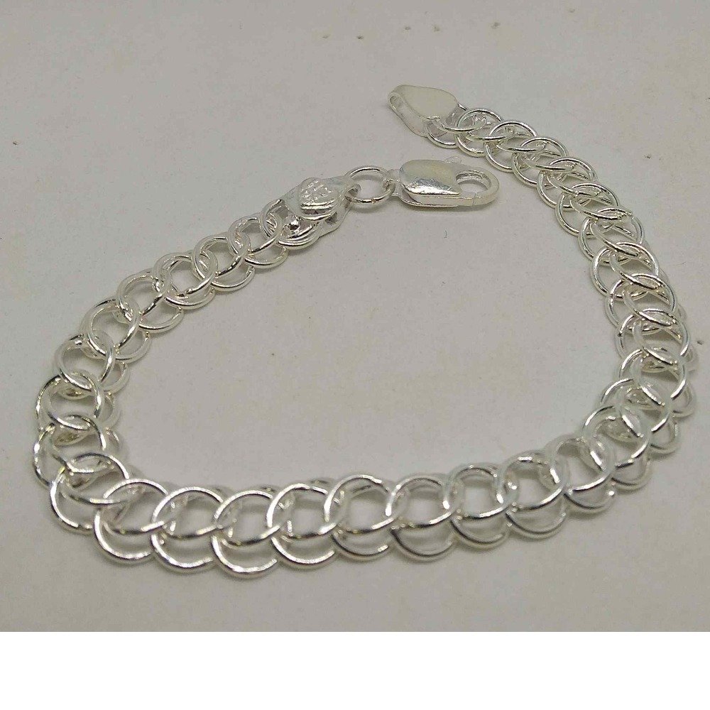 Silver daily wear / casual gents bracelet