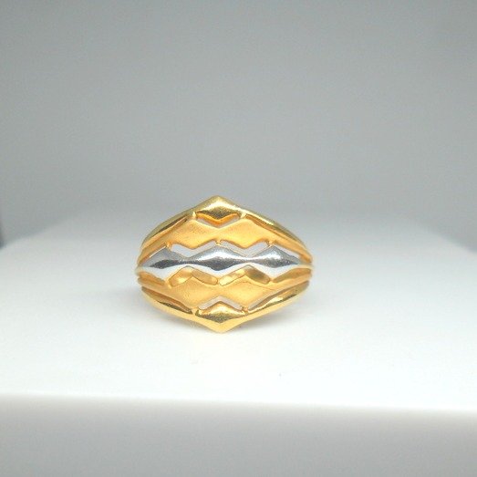 22KT / 916 Gold Handmade casual Ring For ladies lRG0450
